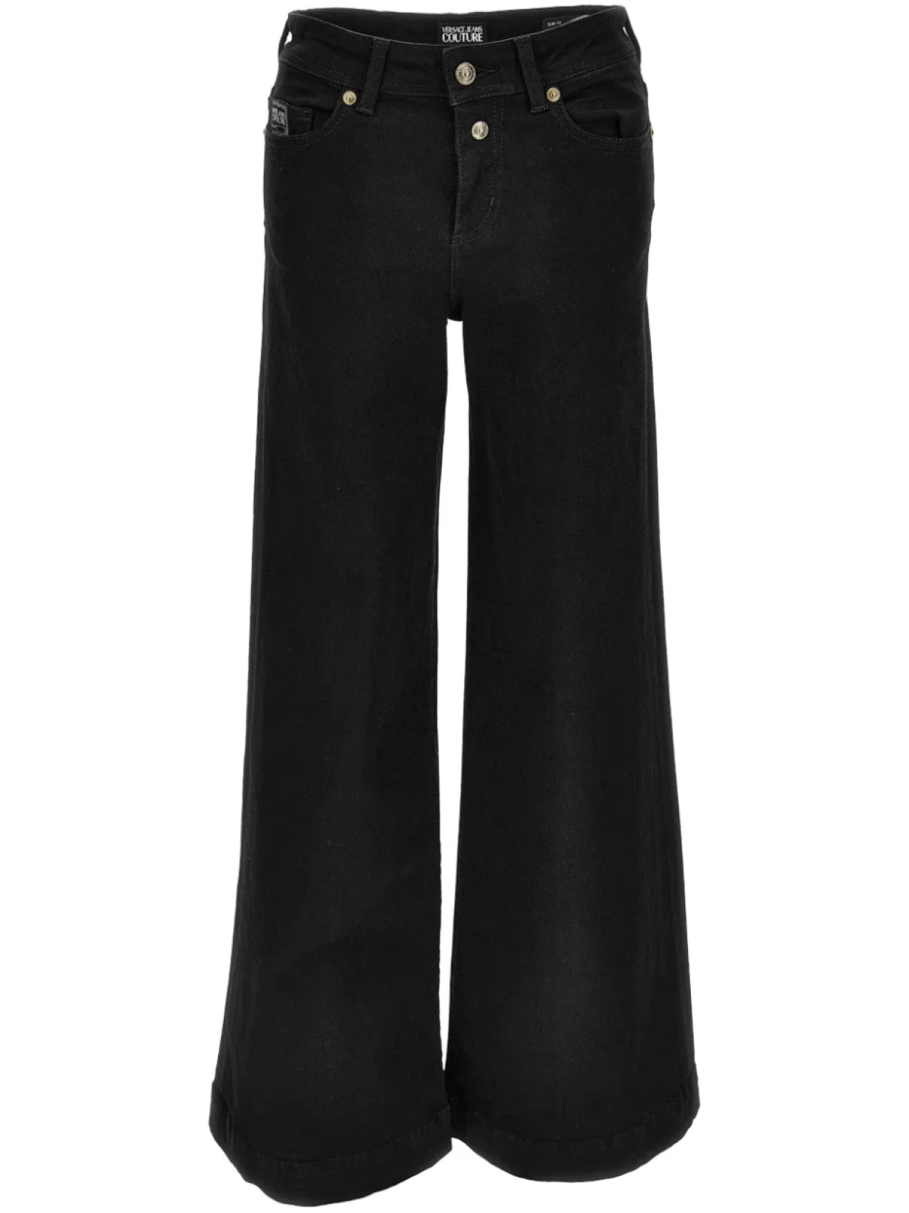 

Versace Jeans Couture широкие джинсы, черный
