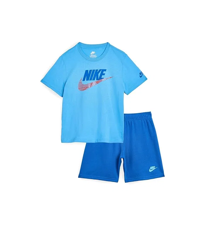 Спортивный набор Nike Kids In the Zone Jersey Shorts Set для мальчиков, Game Royal