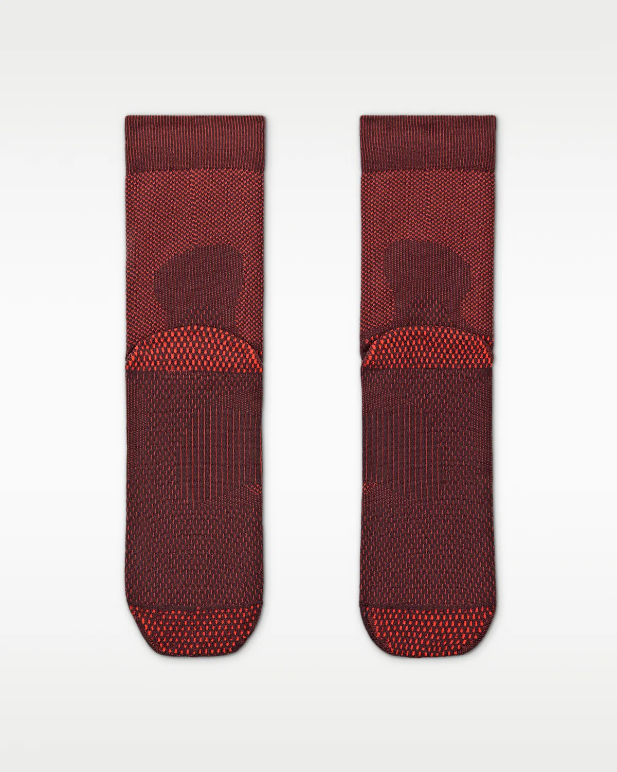 Nike Run Running Micro-Crew Socks (1 пара) Lightweight, Tattoo/Hot Lava/Pure Platinum/Hot Lava — фото 3