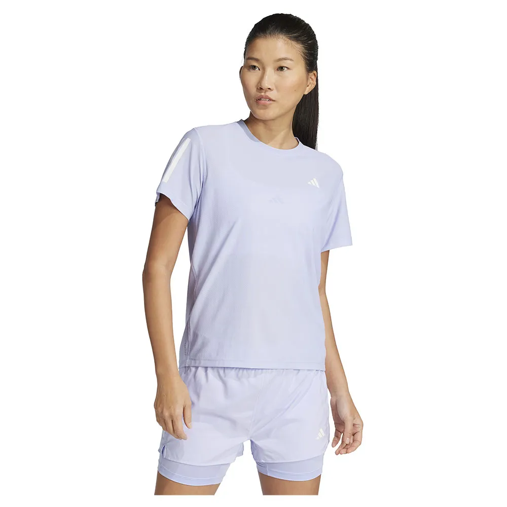 

Футболка с коротким рукавом спортивная adidas Own The Run, фиолетовый