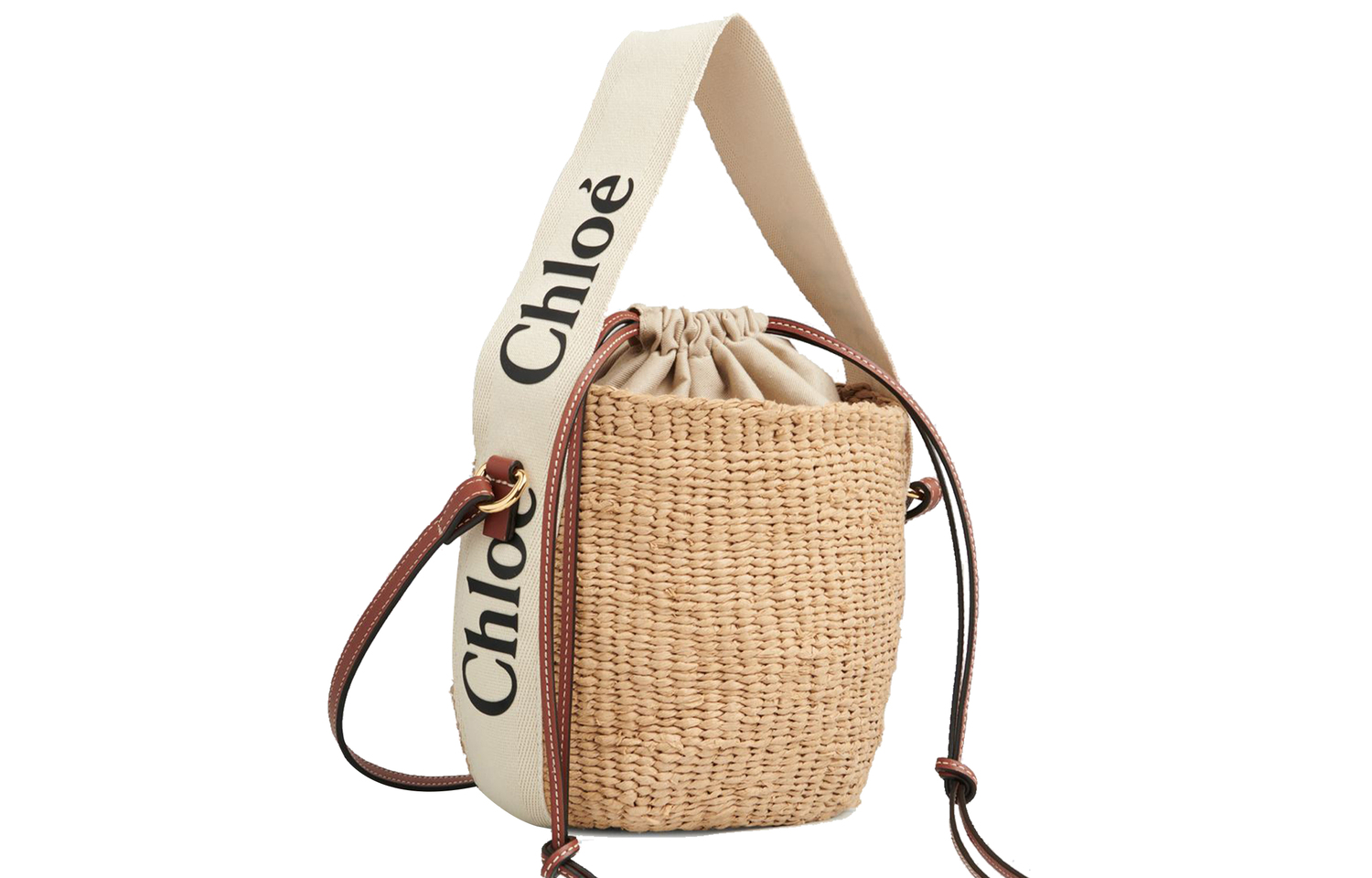 

Chloé Шанель Вуди Кожаная Сумка Тот Плечевая Сумка Через Плечо Маленький Размер Женская Коричневая