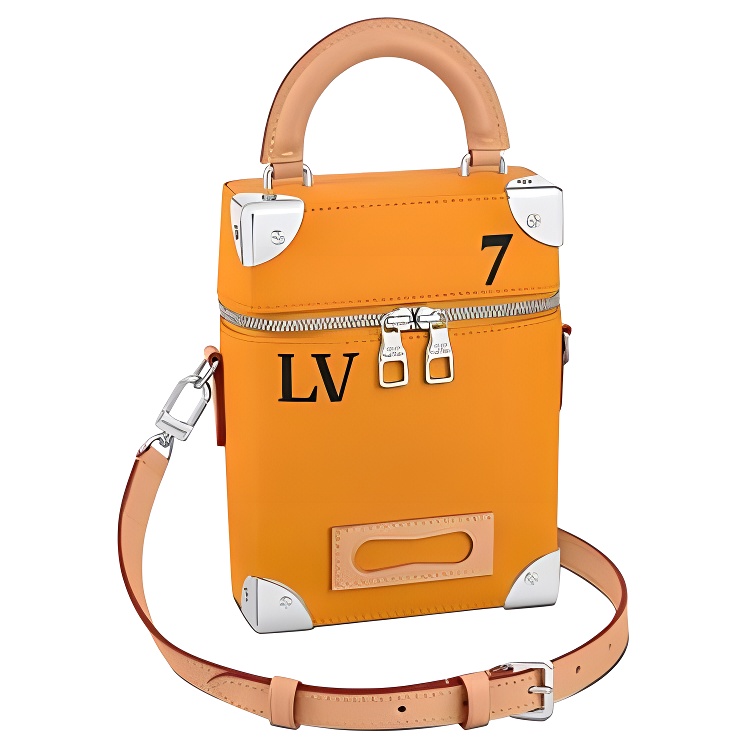 

Вертикальный дорожный чемодан шафраново-желтый LOUIS VUITTON
