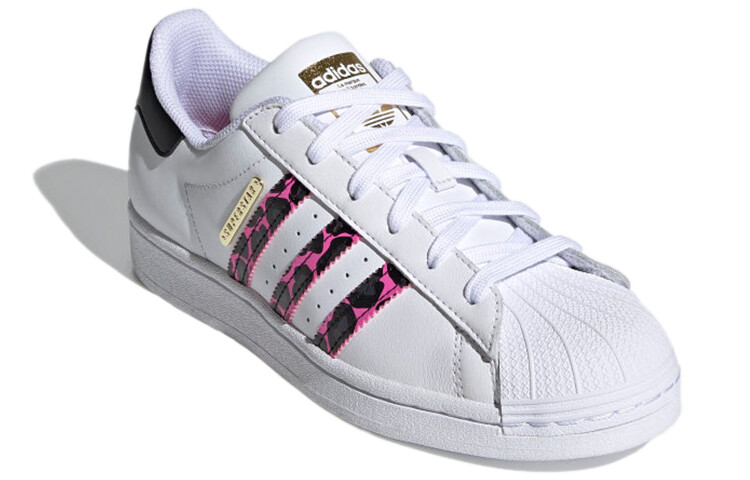Кроссовки Adidas Originals Originals Superstar 'White Black Gold' Women's — фото 2