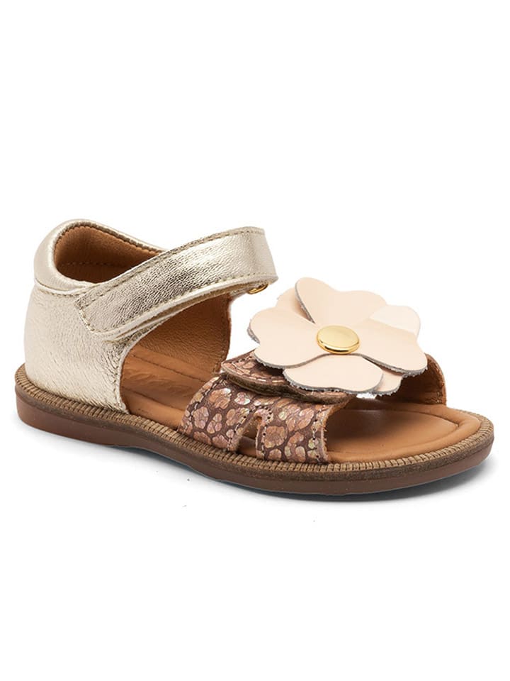 

Сандалии bisgaard, цвет gold/beige
