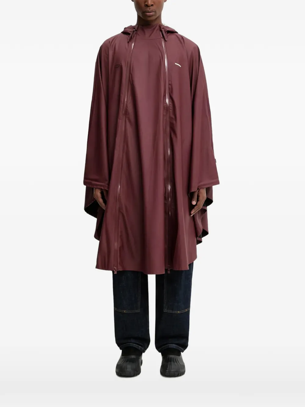 

Худи-пальто на молнии X Umbro Rains, красный