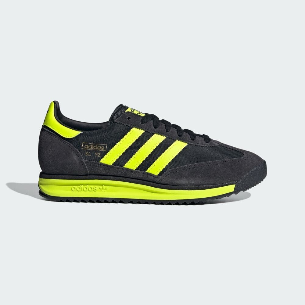 

Кроссовки Adidas SL 72 RS, цвет Black/Solar Yellow/Gold Metallic