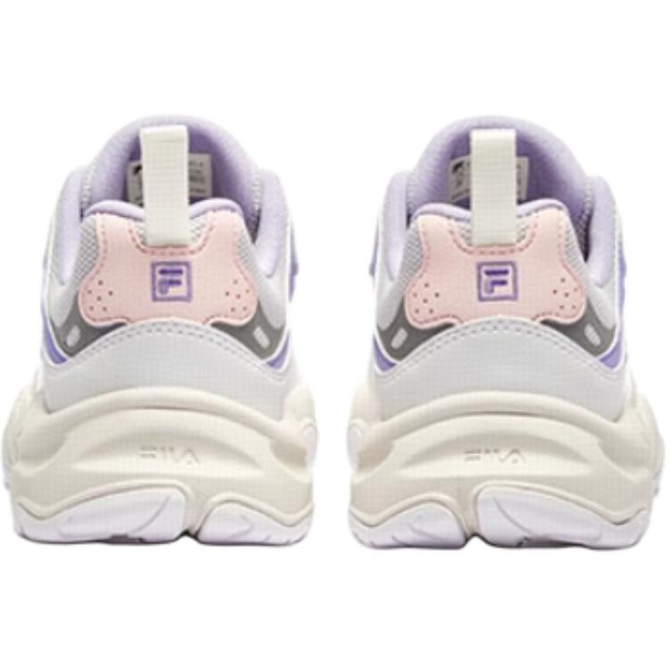 FILA KIDS Кроссовки для бега BOA Anti Kick с амортизацией, низкие, детские, белые, фиолетовые, подростковые — фото 3