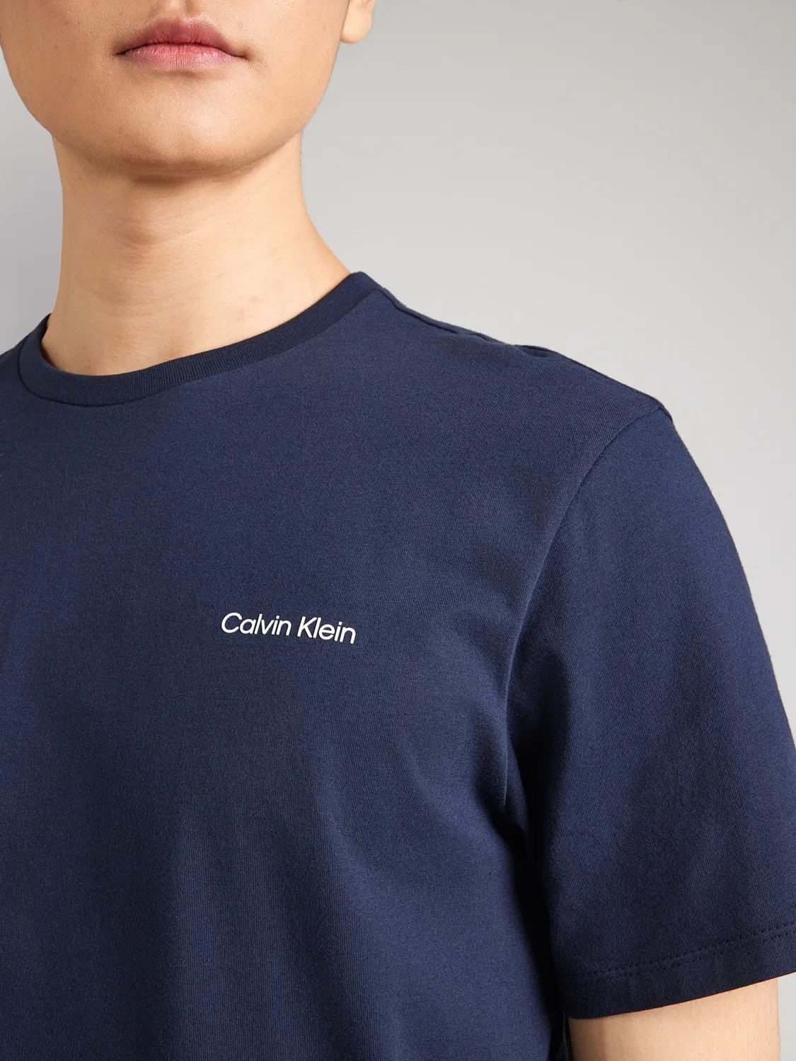 Рубашка Calvin Klein темно-синего цвета — фото 2