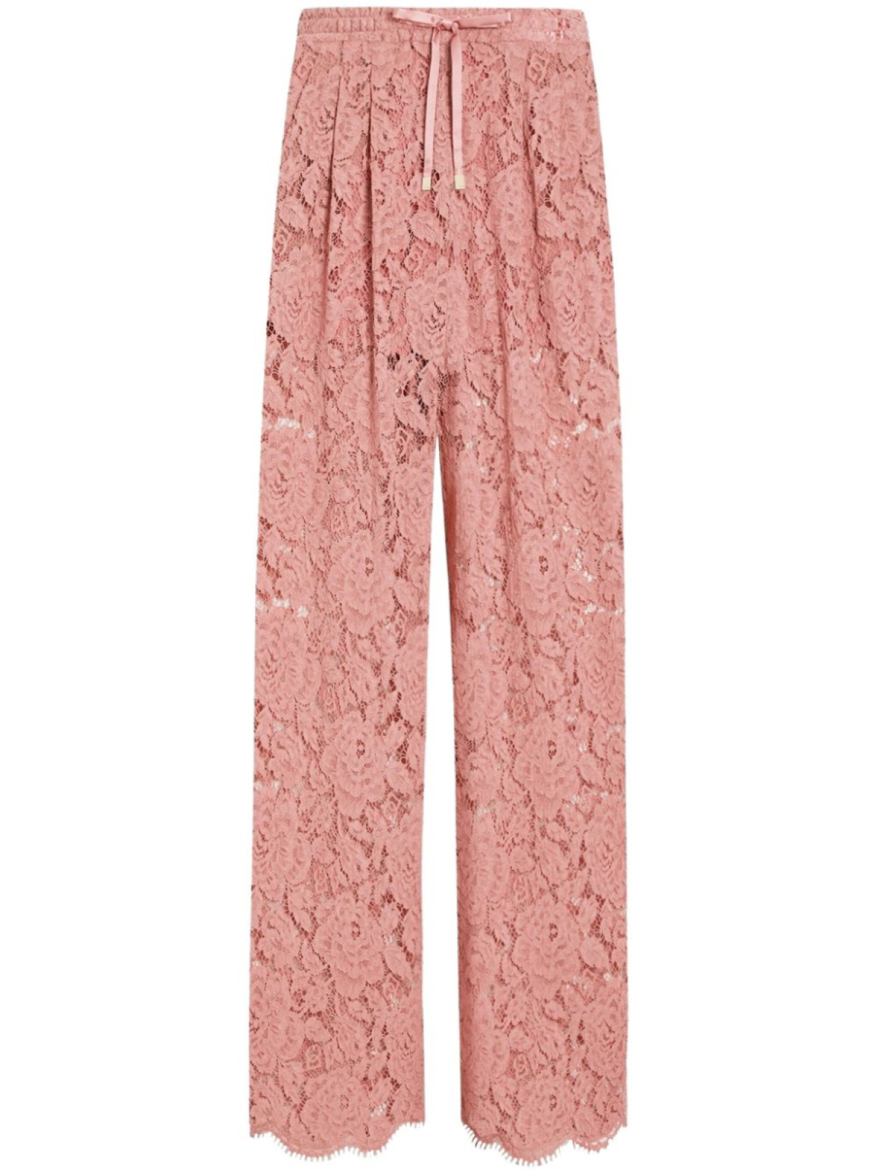 

Dolce & Gabbana кружевные брюки, розовый