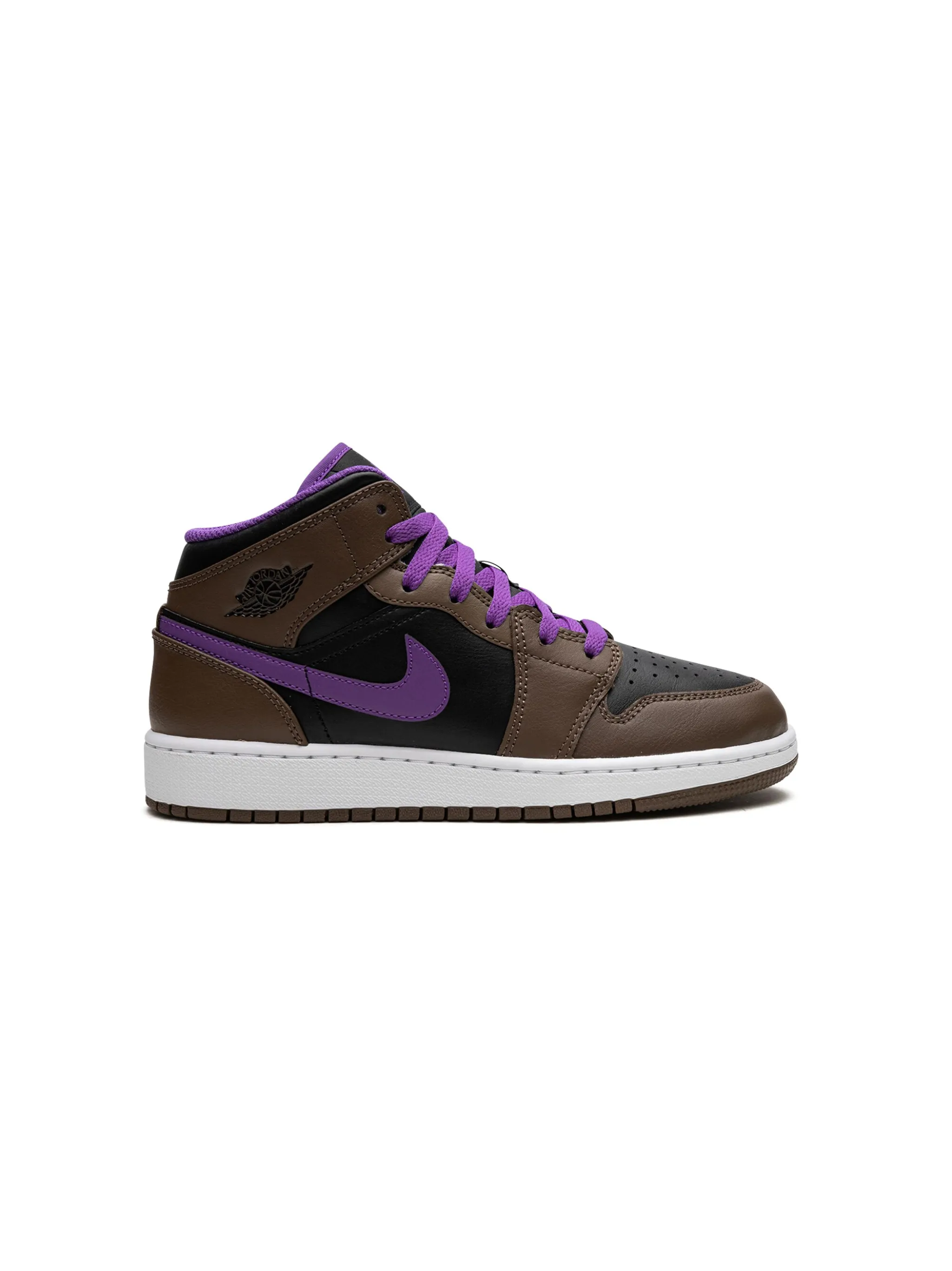 Кроссовки Air Jordan 1 Mid GS Palomino Jordan Kids, коричневый — фото 2