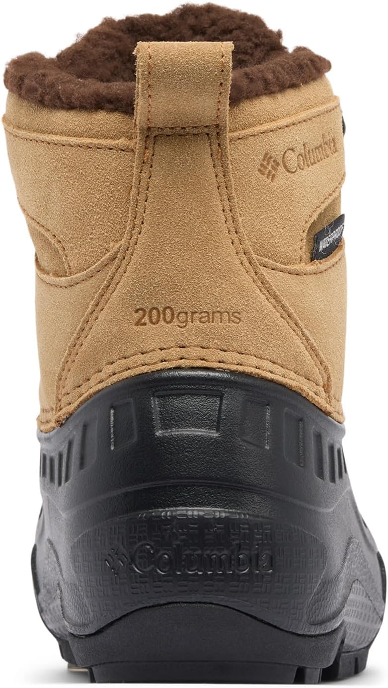 Columbia unisex-child Youth Powderbug Alpine Waterproof, Sahara/Black — фото 3