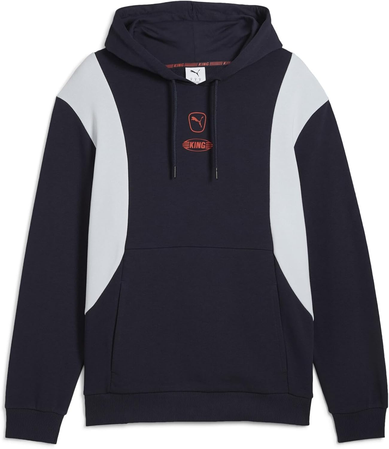 

Толстовка Puma 658988 для футбола, King Top, Hoodie, темно-синий