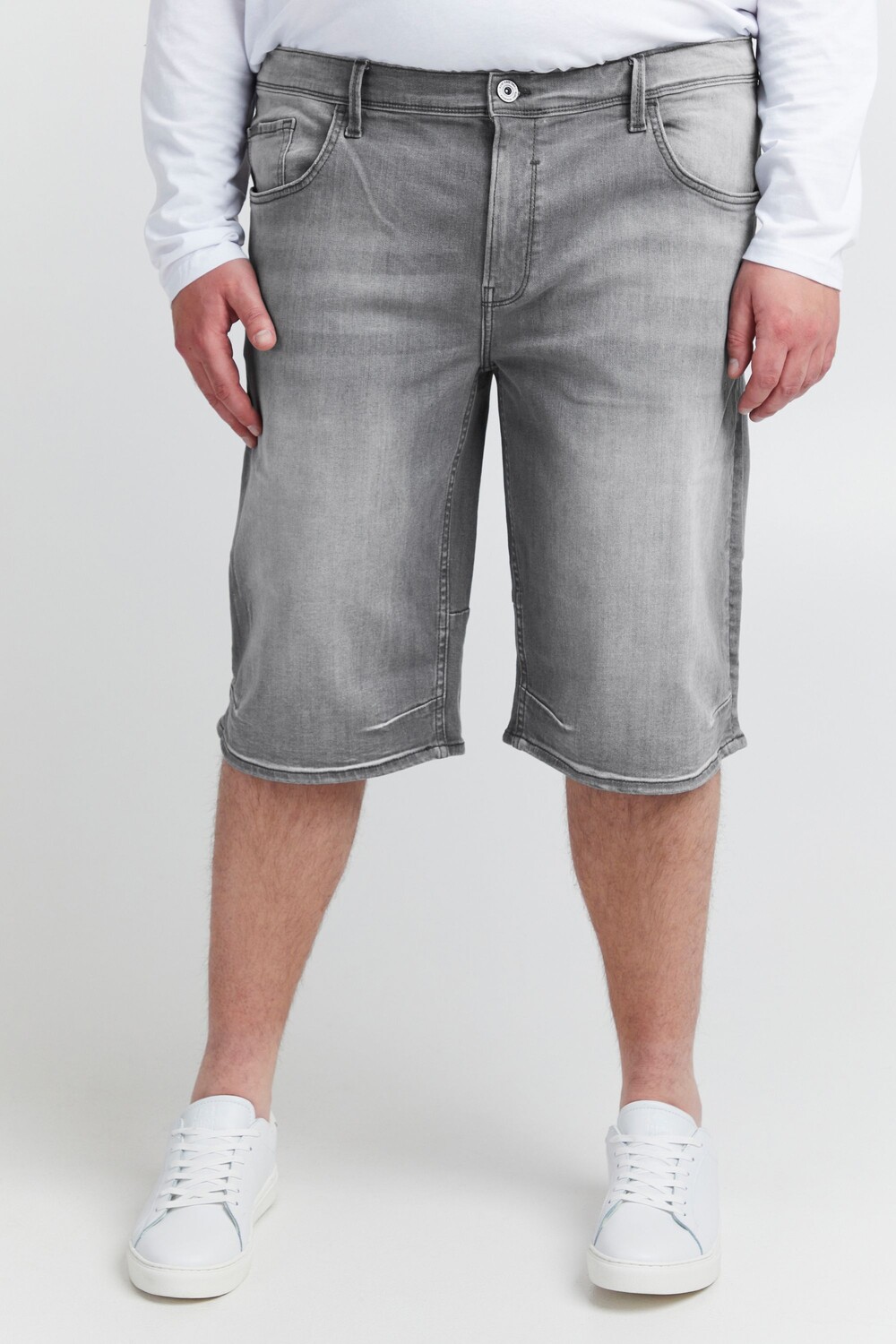

Тканевые шорты BLEND Caprijeans, серый