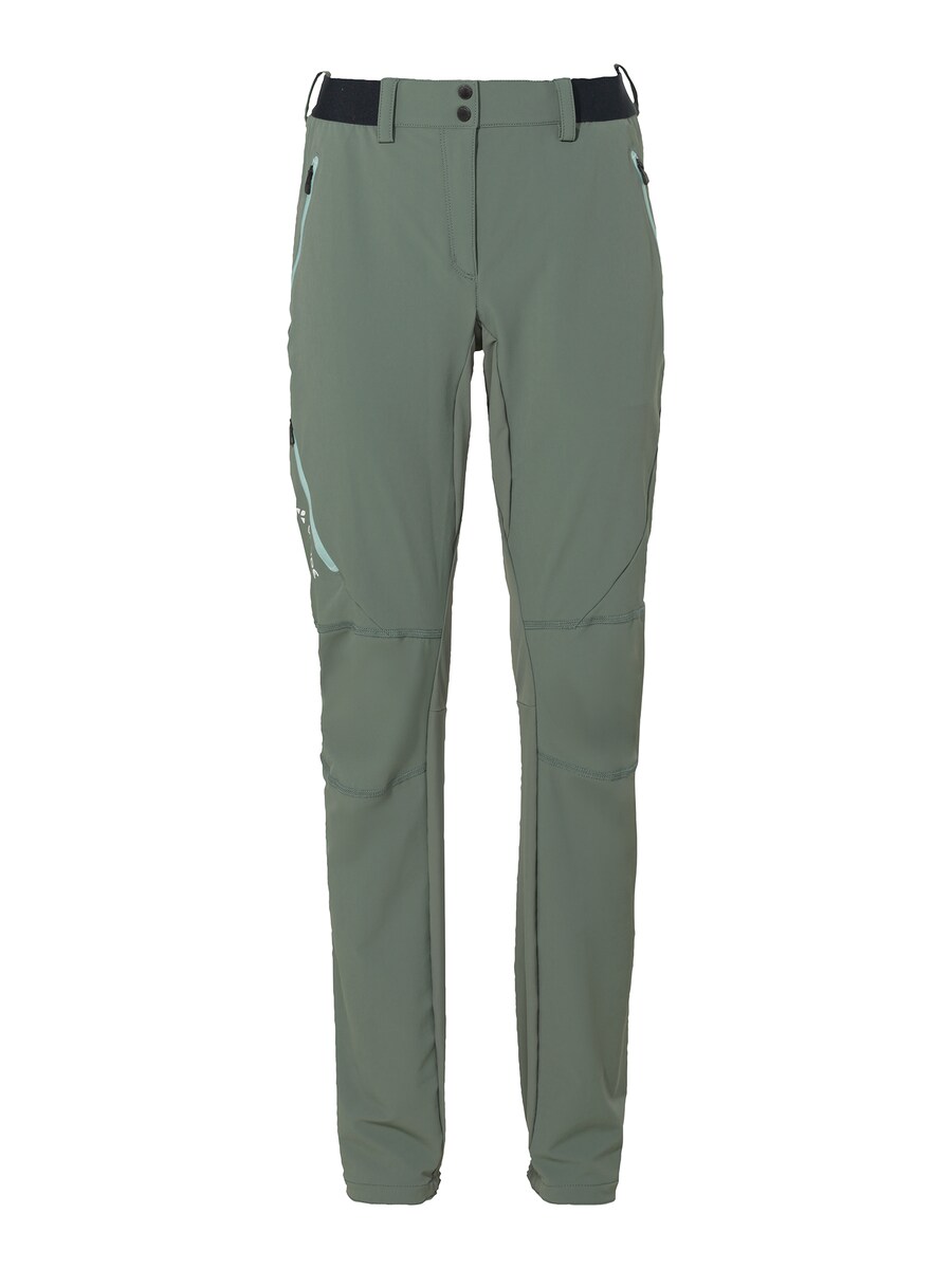 

Обычные брюки для активного отдыха VAUDE Scopi II, цвет Khaki/Pastel green