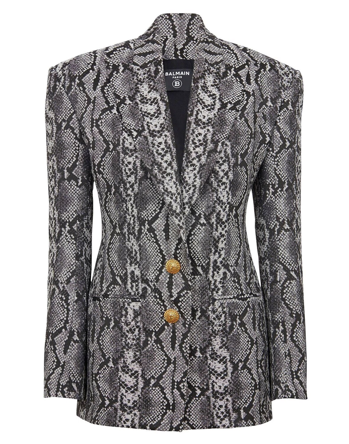 

Блейзер Balmain, серый