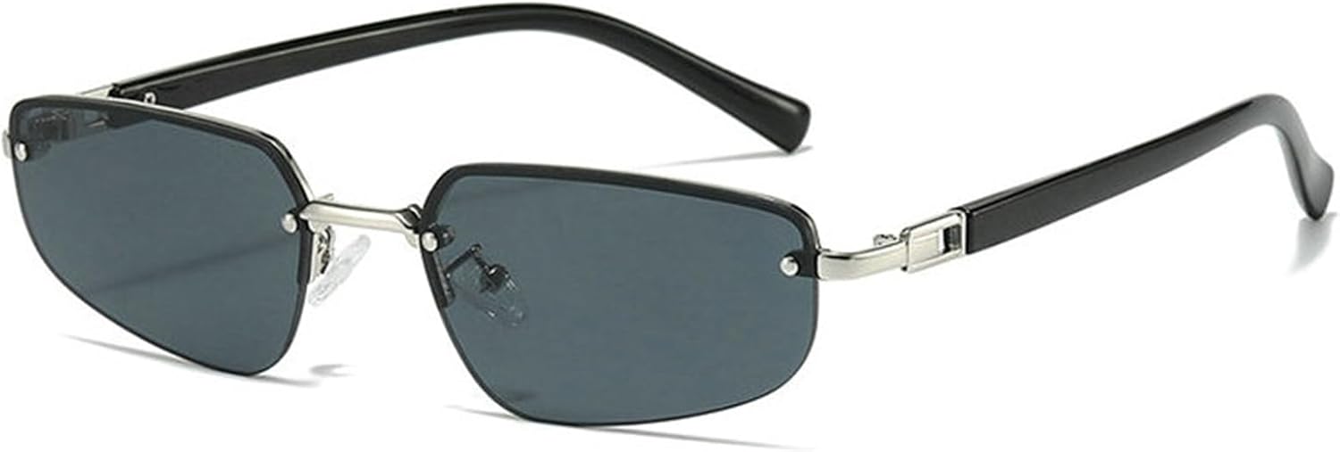 

Солнцезащитные очки Helena в стиле ретро, ​​прямоугольная оправа, градиентный эффект, маленькие, винтажные, 90-е, модные, узкая, прямоугольная оправа, защита от ультрафиолета UV400, C2