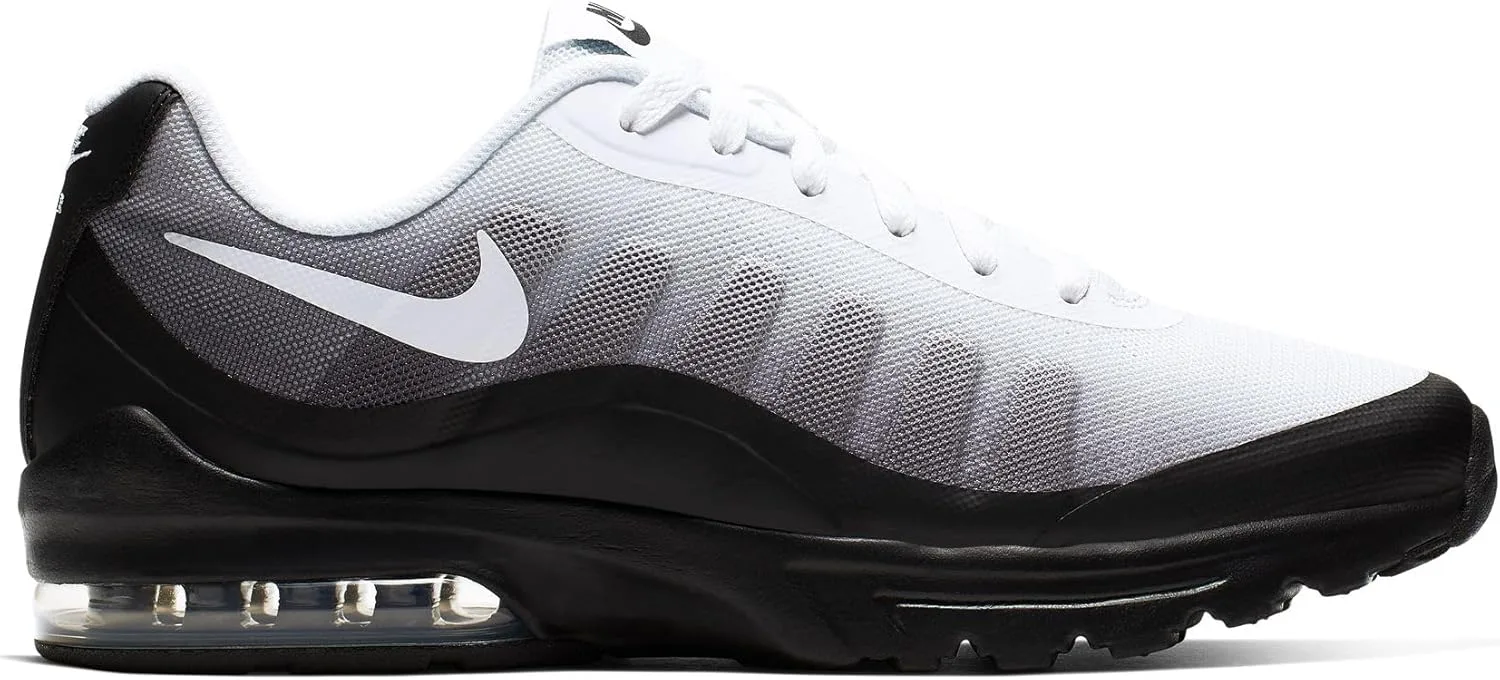 Мужские кроссовки Nike Air Max Invigor Print для легкой атлетики, белый/черный/серый — фото 4