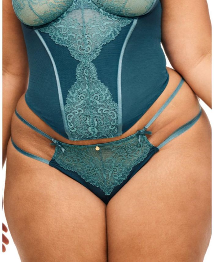 

Женские бразильские трусики Liv Plus-Size Adore Me, зеленый