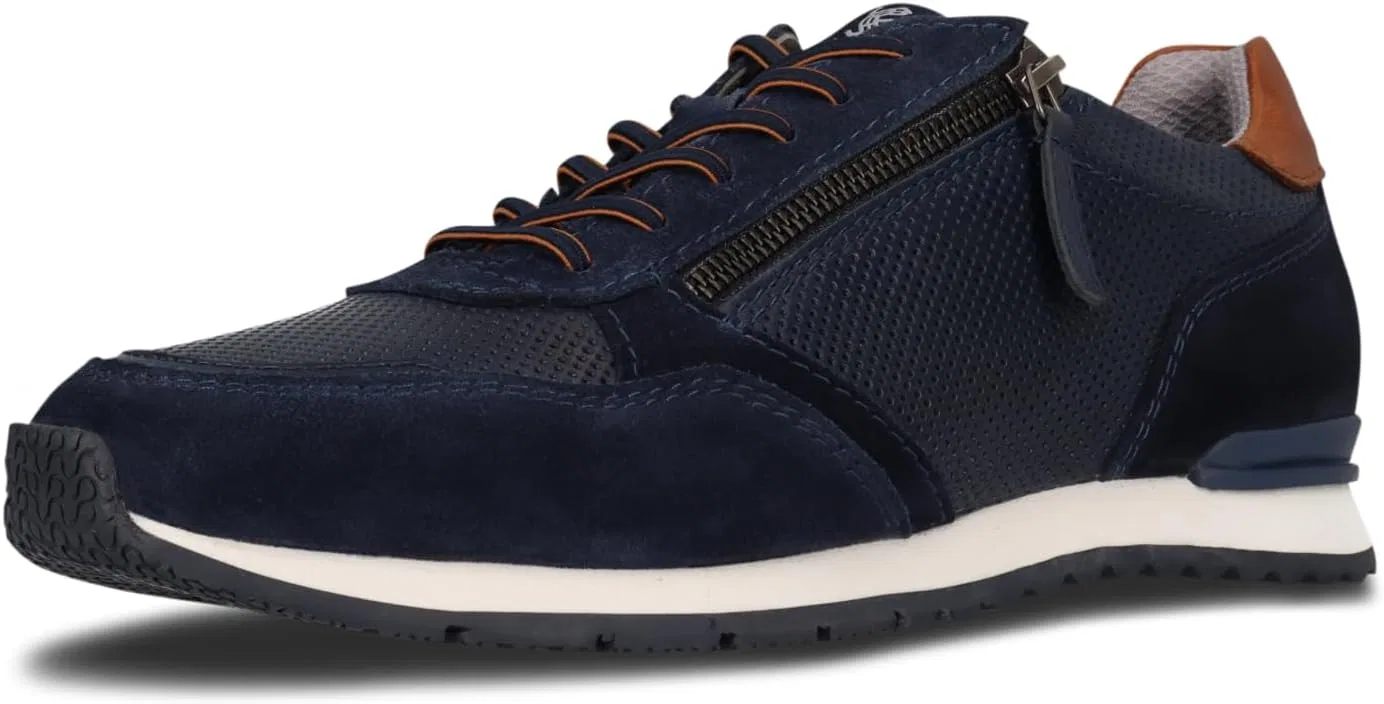 Мужские деловые туфли Salamander, на шнуровке, со сменной стелькой, Dark Blue 4140