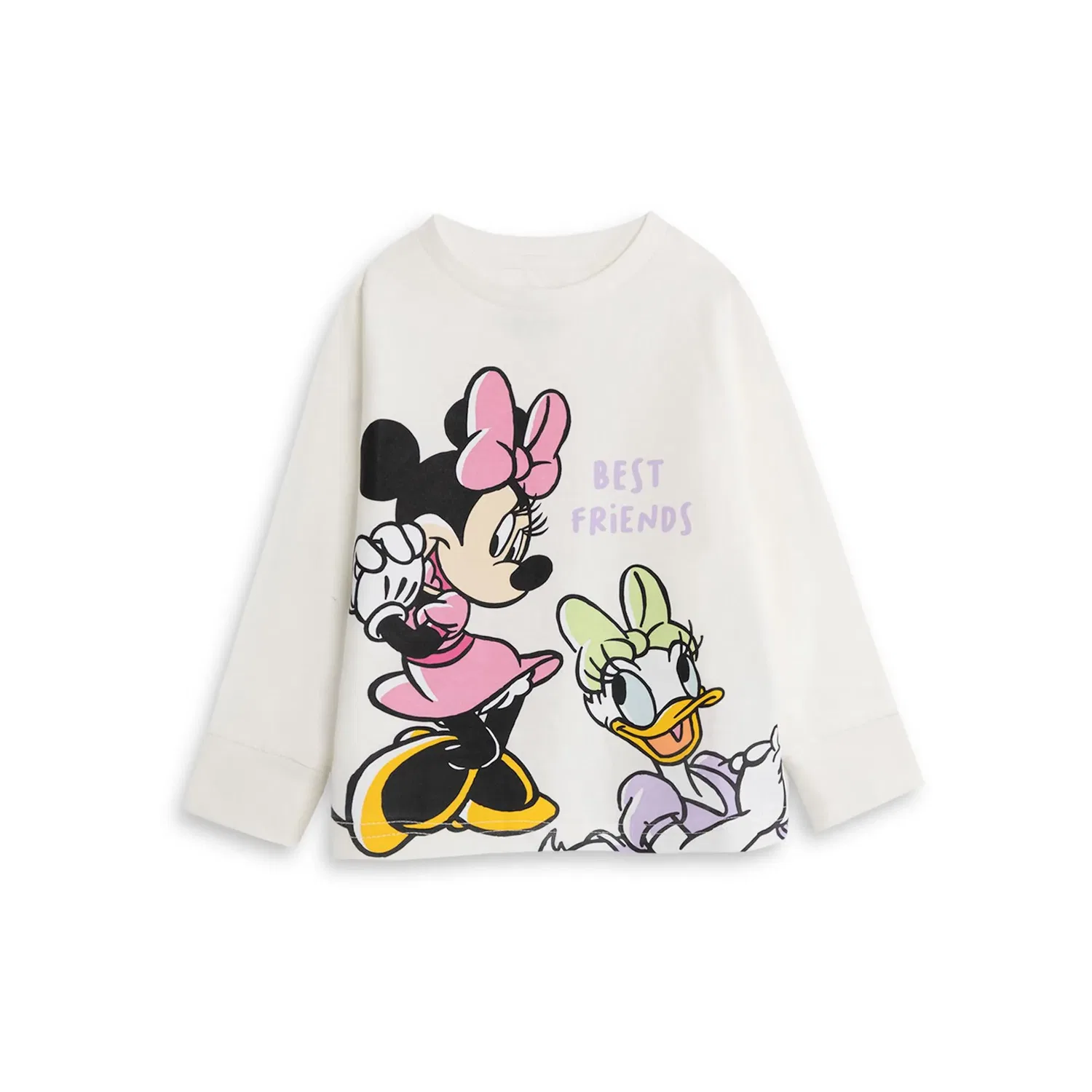 Пижама детская Disney Minnie Mouse & Daisy Duck, 2 шт., хлопок, мультиколор — фото 2