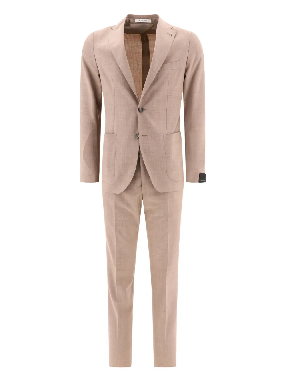 

Однобортный шерстяной костюм TAGLIATORE, нейтральный