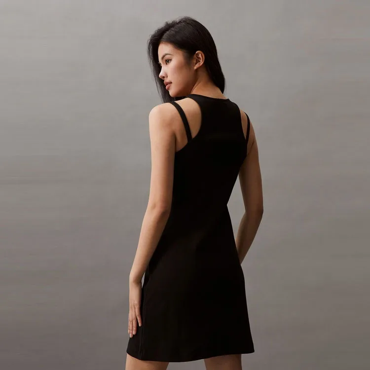 Calvin Klein Юбка с топом женская Space Black — фото 4