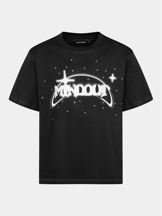 

Футболка свободного покроя Mindout, черный