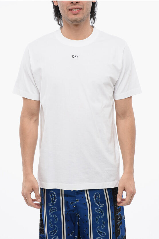 

Футболка Off-White Slim-Fit, белый