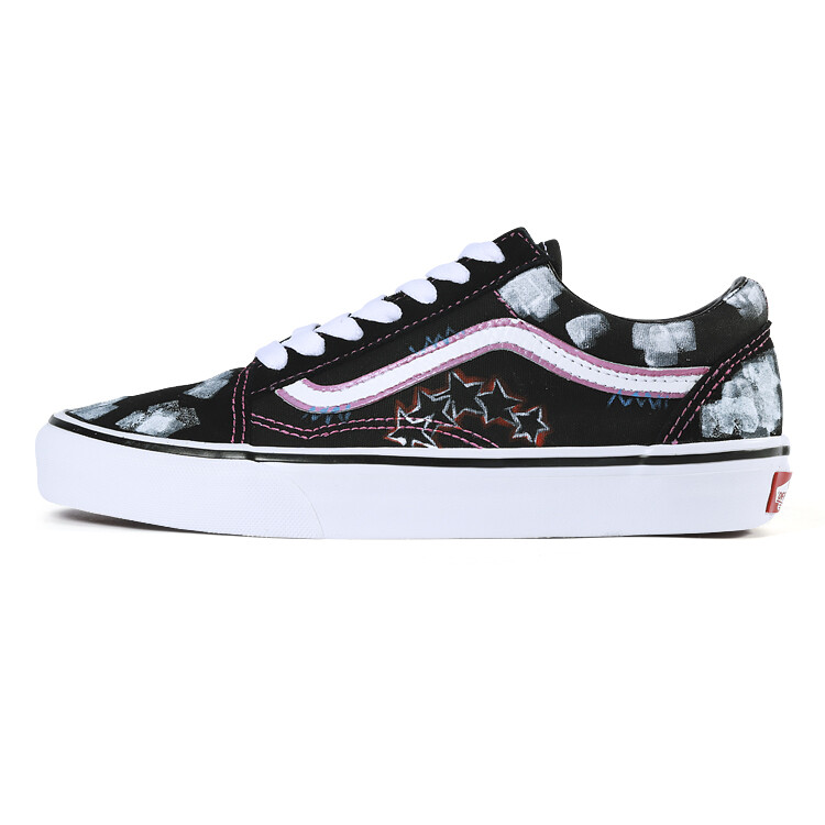 

Кеды, обувь для скейтбординга Old Skool, унисекс, низкая, черный Vans