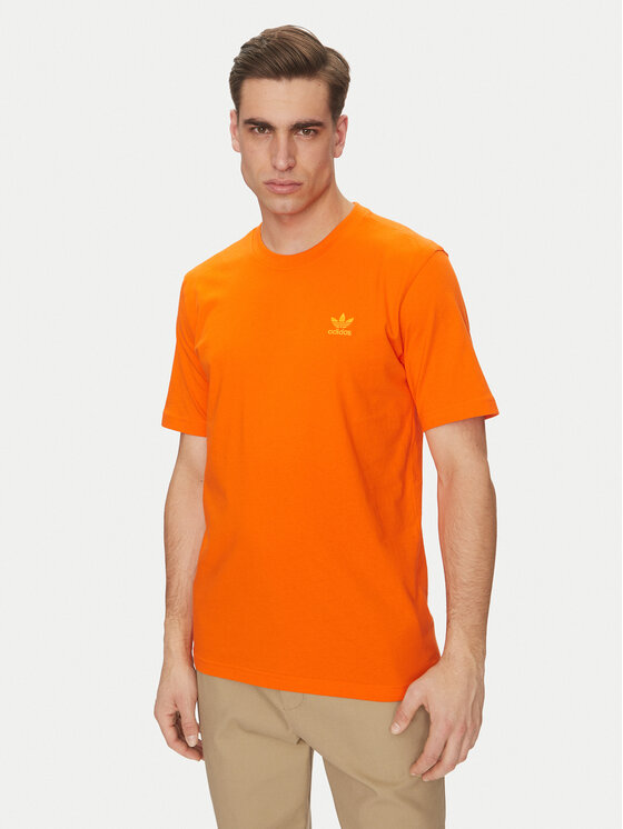 

Футболка обычного кроя Trefoil Essentials JC9995 Adidas, оранжевый