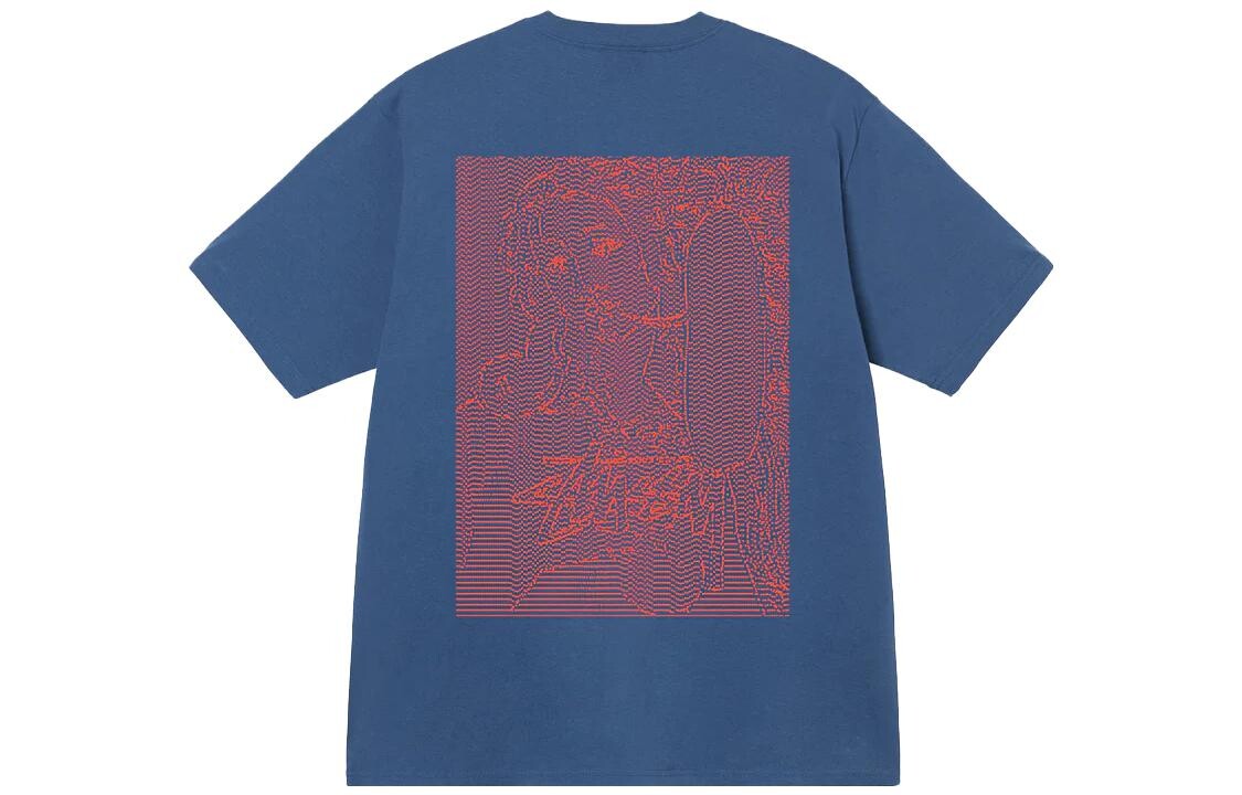 Футболка серии «Динозавр» унисекс Stussy, зеленый — фото 2