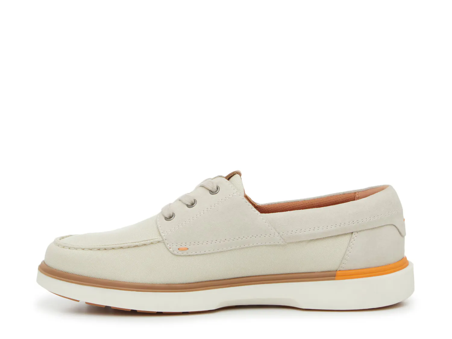 Топсайдеры Leo Boat Shoe Hush Puppies, цвет oatmealsuede_fabric — фото 3