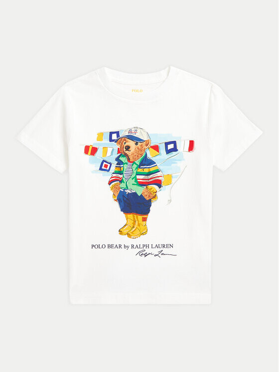 

Футболка стандартного кроя Polo Ralph Lauren, белый