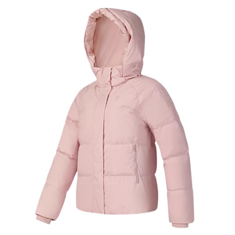 

FILA Фитнес-куртка пуховая женская светло-фиолетовая с красным, Light Purple Red-PK