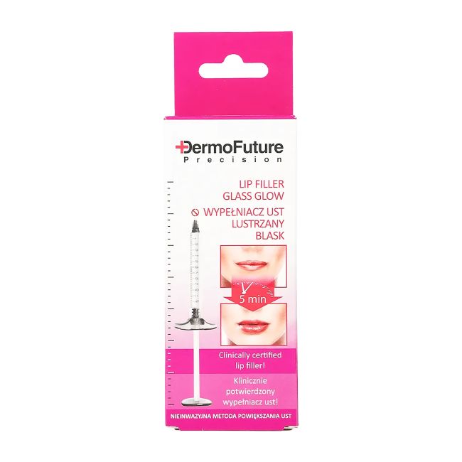 

Lip filler glass блеск для губ продукт для увеличения объема губ Dermofuture, 12 мл