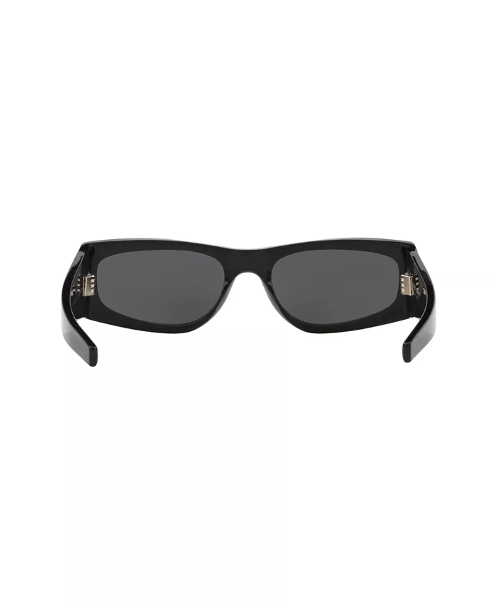 Женские солнцезащитные очки малого размера, SL M140 YS000621 Saint Laurent, черный — фото 4