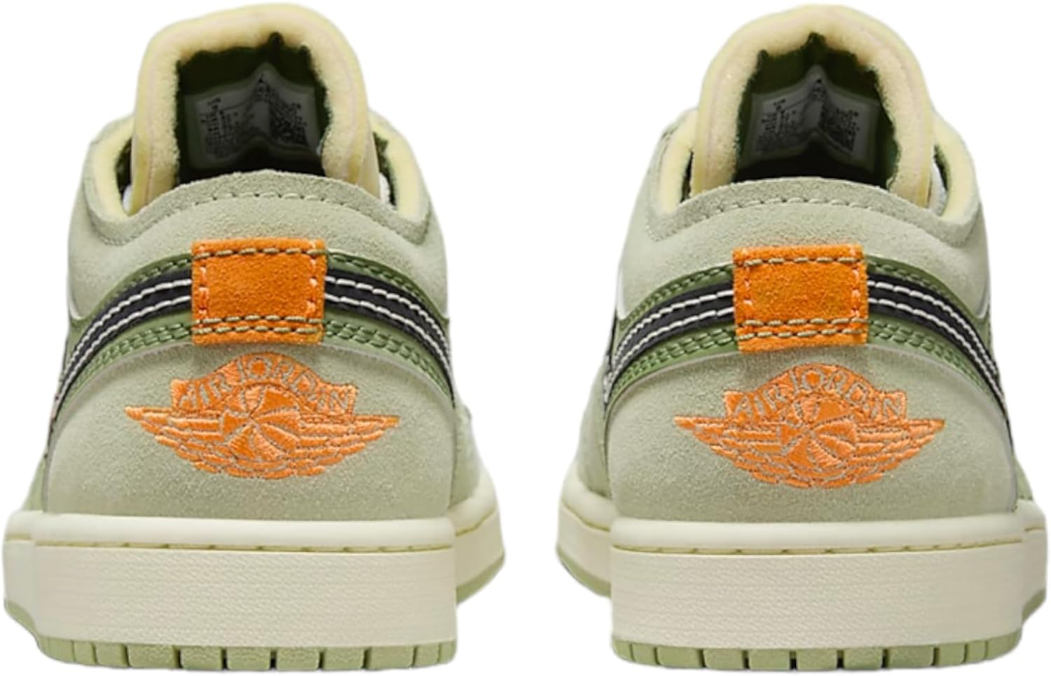 Мужские кроссовки Nike Air Jordan 1 Retro Low OG, зеленый — фото 4