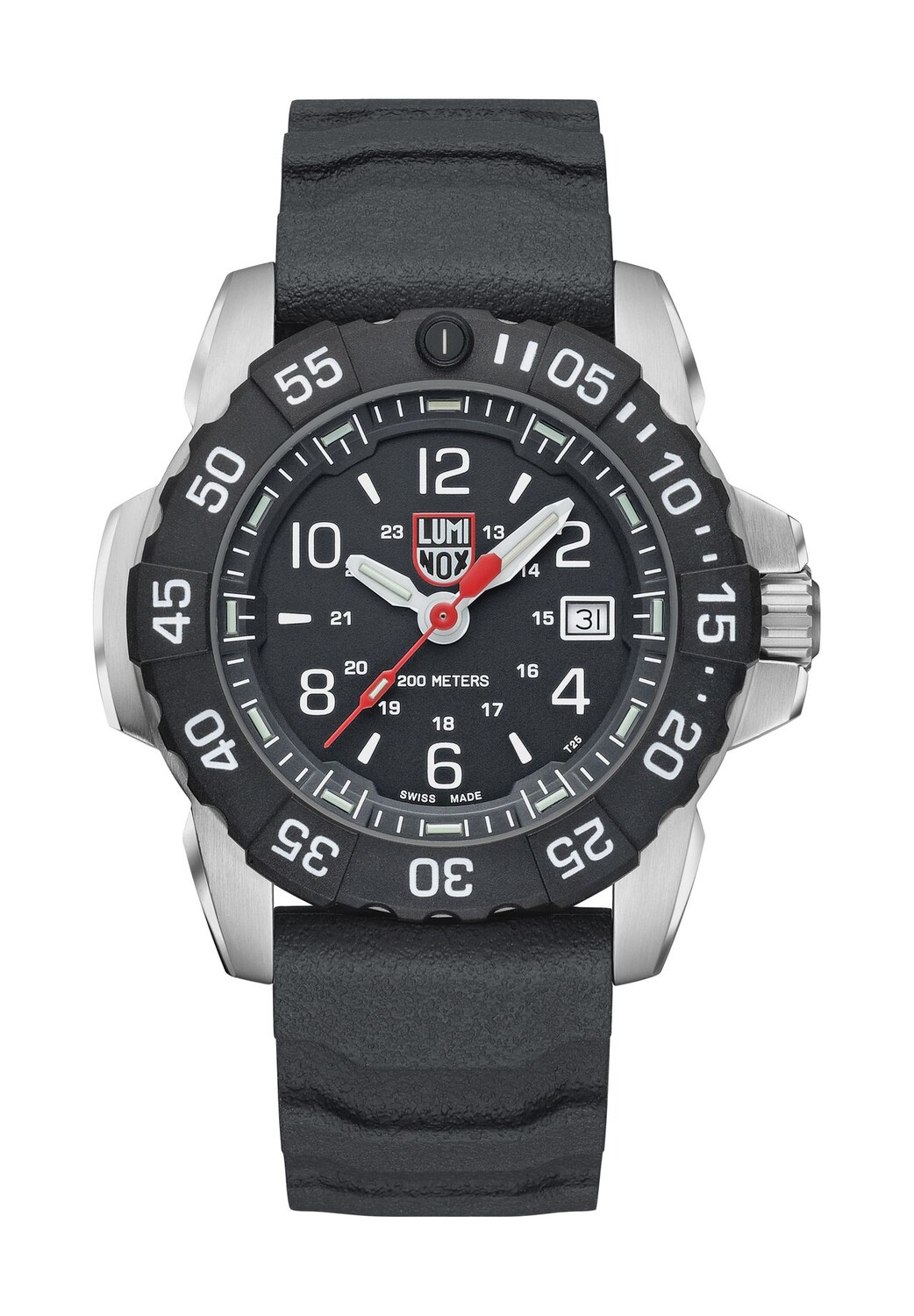 

Мужские дайверские часы Navy Seal Steel 3250 Series LUMINOX, цвет Schwarz Silber