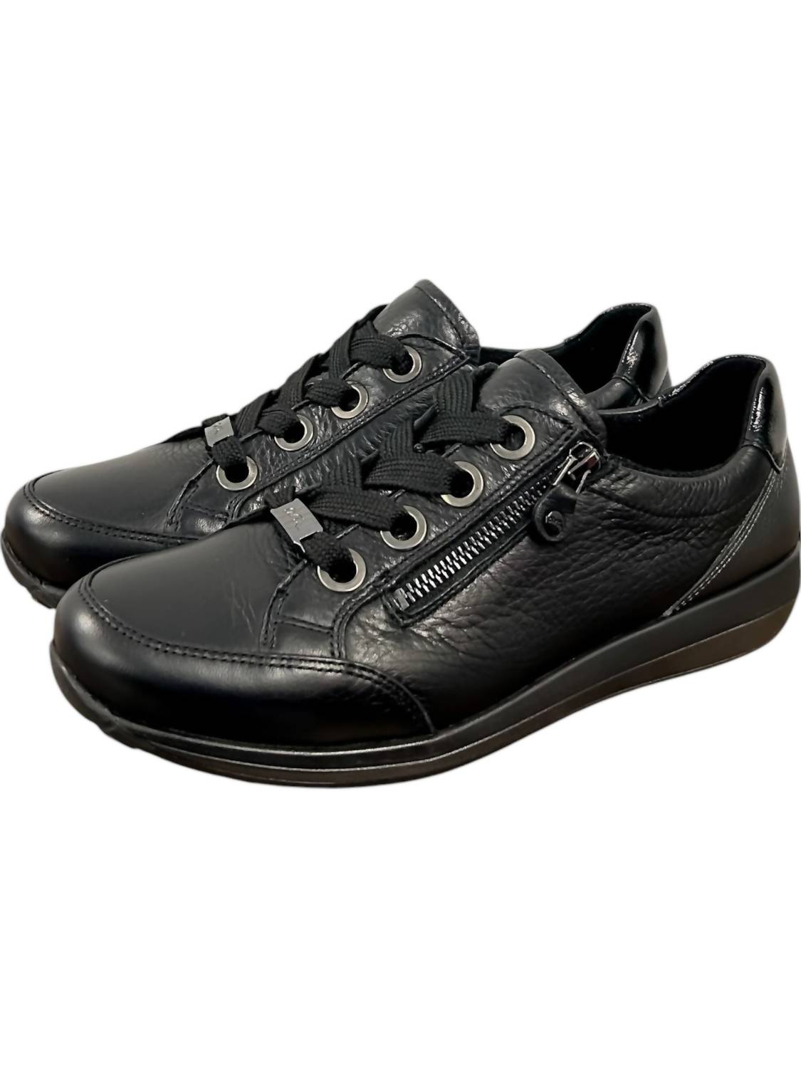 Женские кроссовки Ollie & Anthracite черного цвета Ara