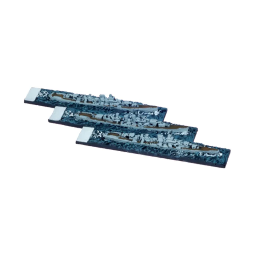 

Уичито, Фарго, Figurehead Ships - WWII Ships - US Navy (1:6000) (Noble Miniatures)