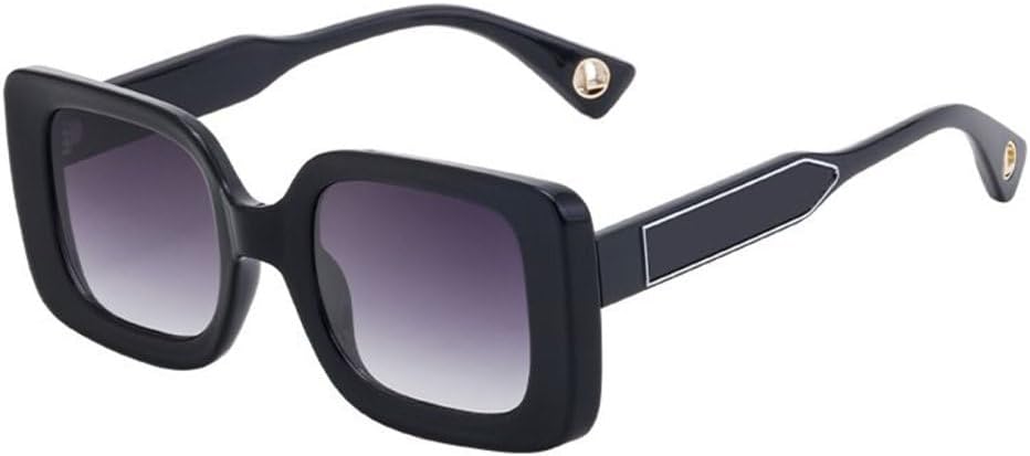 

Винтажные солнцезащитные очки для мужчин и женщин, роскошные, маленькие, классические черные, с геометрическим узором, солнцезащитные очки UV400 TYUVIVO, C1 Black Gold Gray