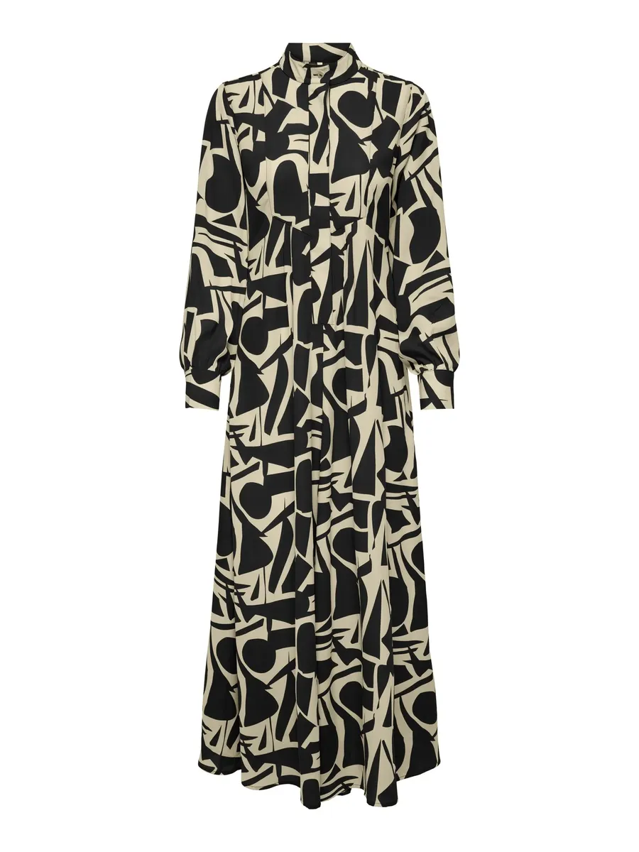 

Only платье макси "ONLHELENA LIFE L/S MAXI DRESS PTM", черный