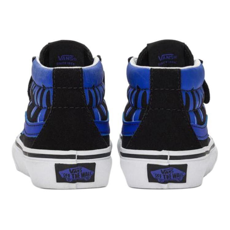 Обувь для скейтбординга Vans SK8 Kids Детская, Blue with Black Lettering — фото 4