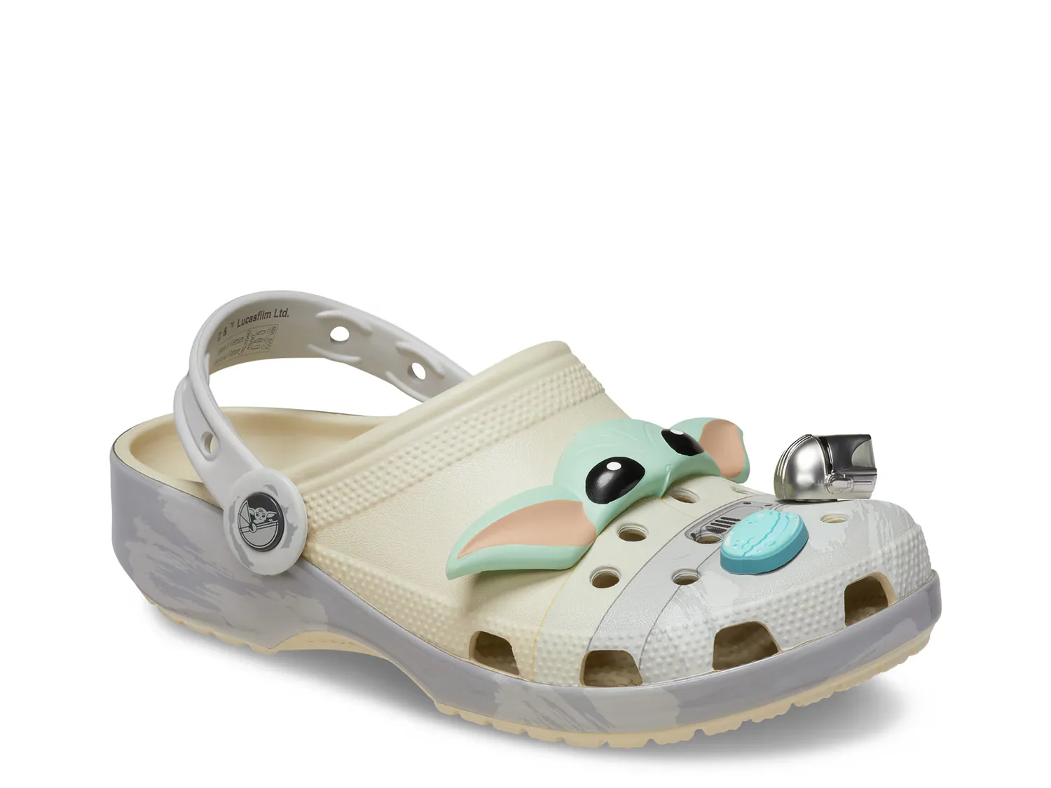 

Сабо Star Wars Grogu Classic Clog Crocs, цвет bone