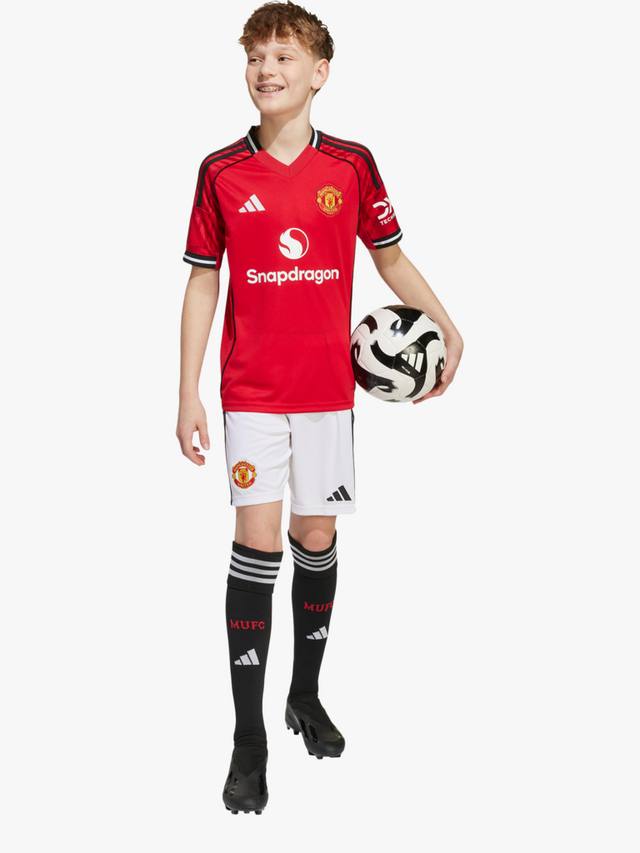 Детская домашняя футболка Manchester United adidas, Red — фото 3