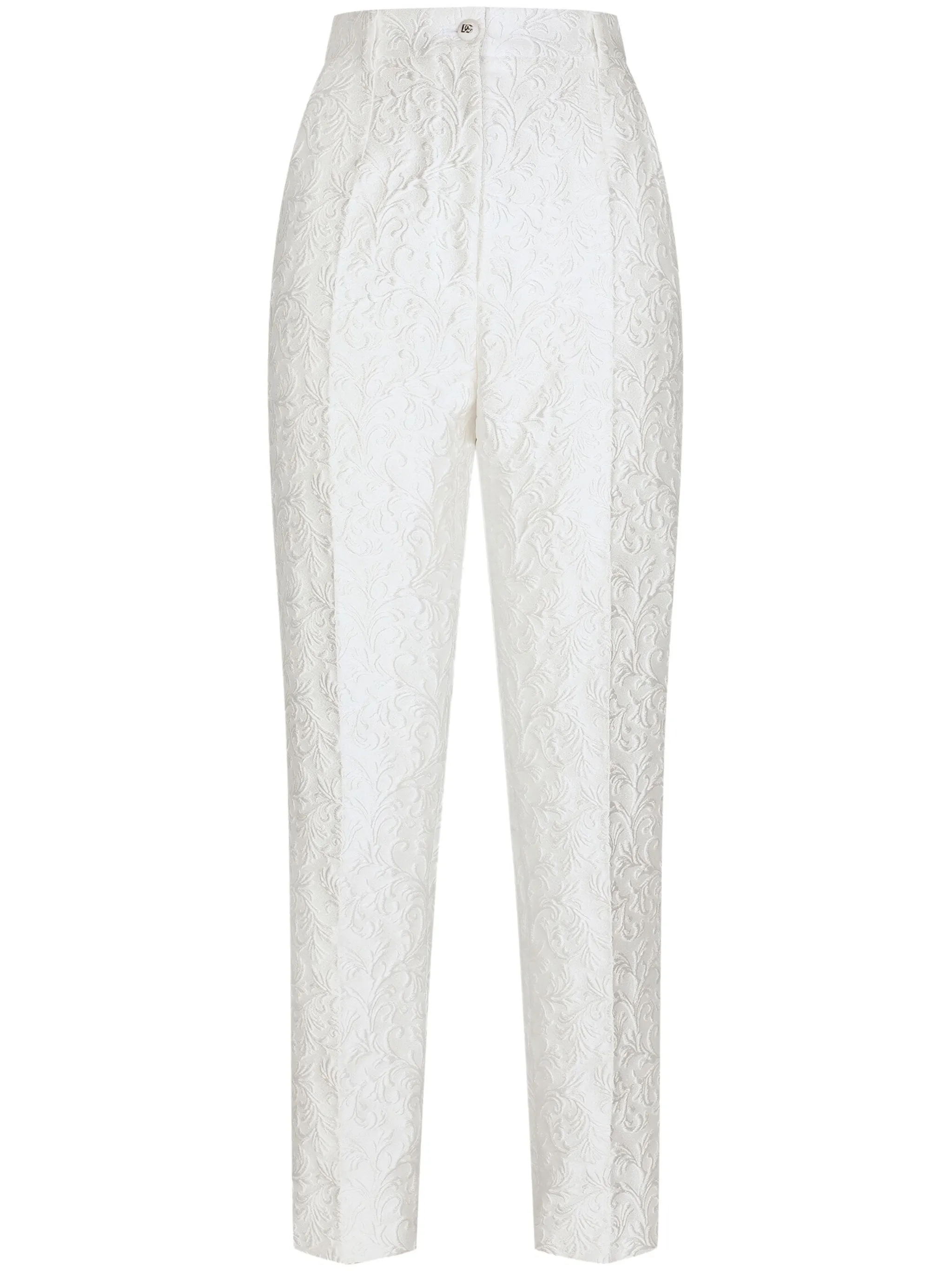 

Брюки с вышивкой Dolce & Gabbana, белый