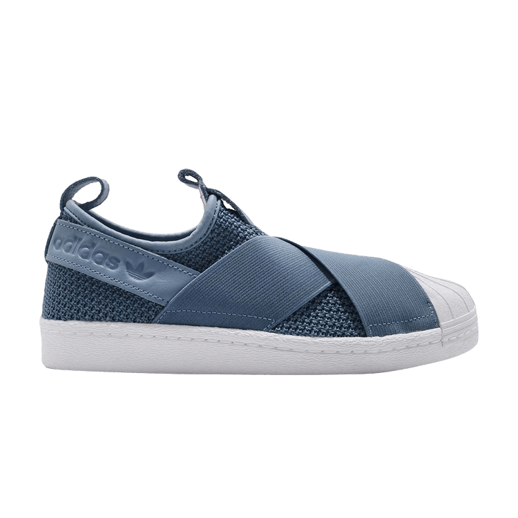Кроссовки adidas Wmns Superstar Slip-On 'Raw Grey', синий