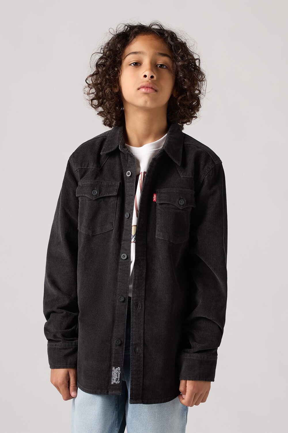 

Рубашка с логотипом Cord Levi'S, черный