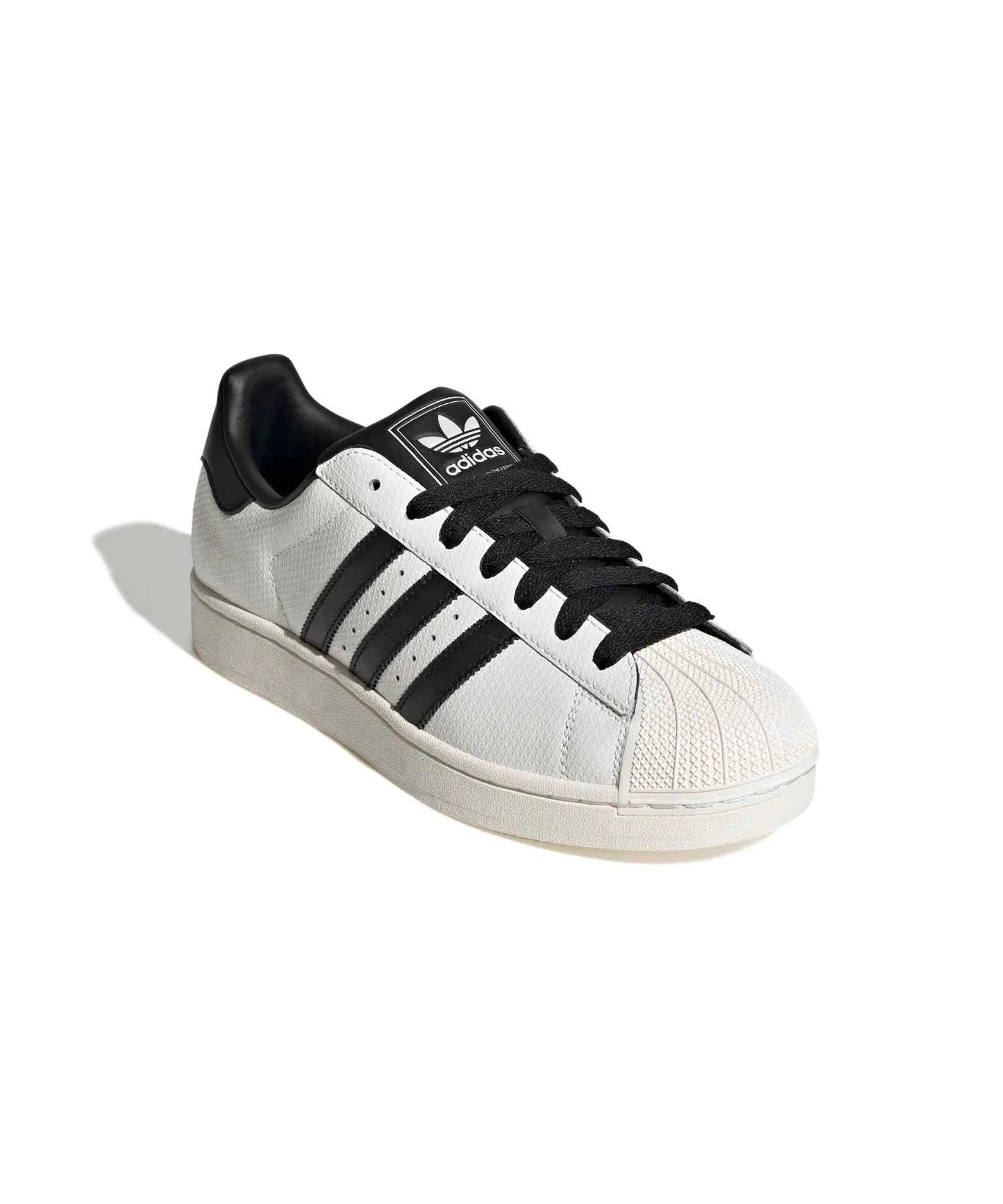 Унисекс кроссовки из кожи adidas SUPERSTAR II HOMEGAME белые — фото 2