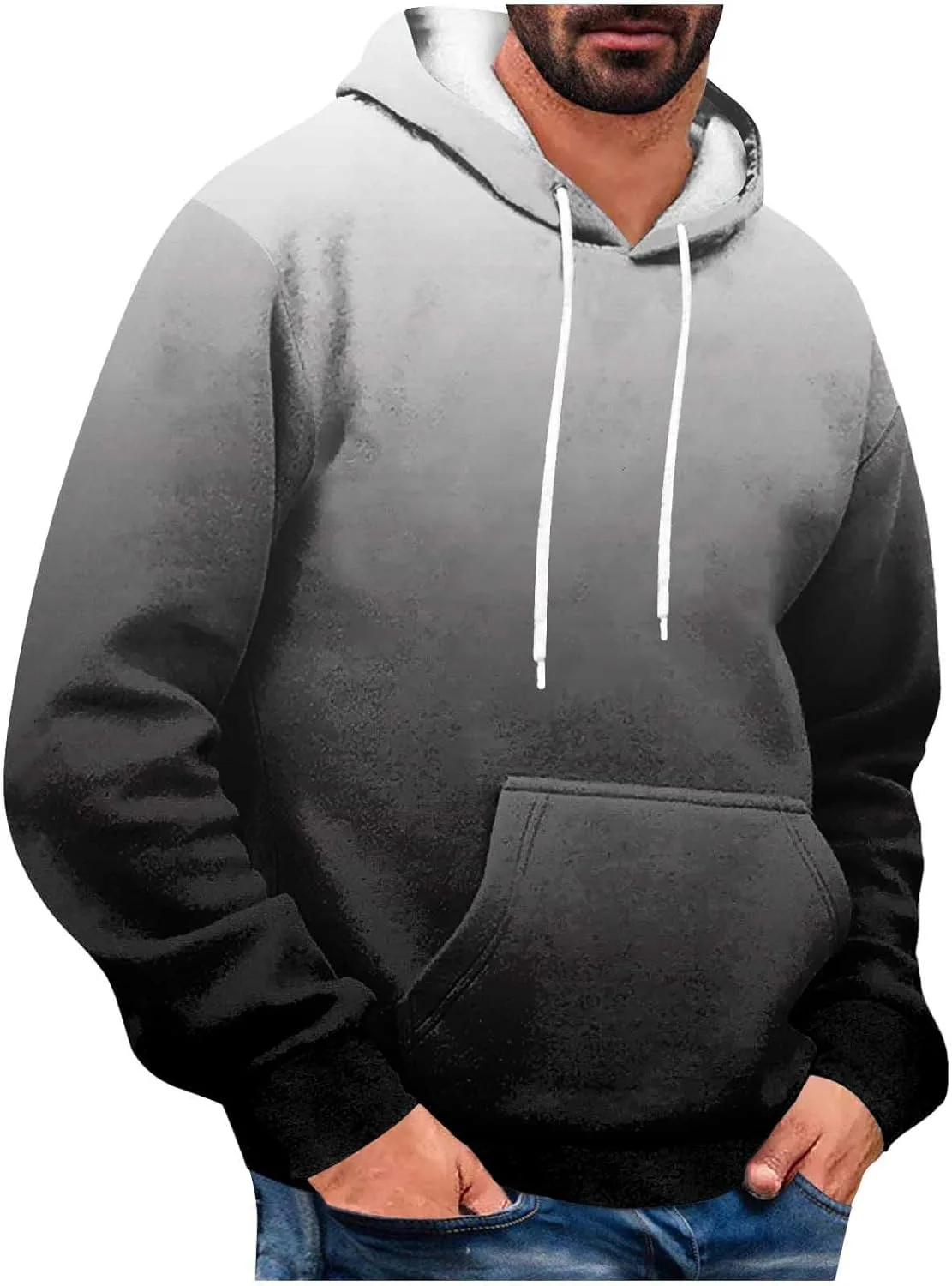 

Мужская флисовая толстовка с капюшоном